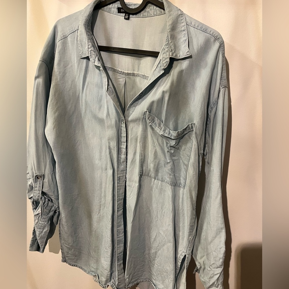 Dynamite Light Blue Jean Jacket